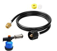 Adaptador Para Manguera De Gas Propano - Manguera para Parrilla de Propano,Conectores de 1.8 m para Tanque Partes para Calentador de Patio Jardín Quemador Antorcha Estufa de Camping Parrillas Portátil