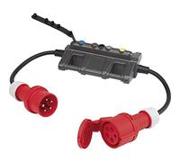 Adaptador para medición [enchufe CEE - Conector CEE] VOLTCRAFT dla-3l 16