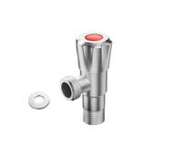 Adaptador para montaje en pared alargado de acero inoxidable para una fácil instalación, varios grosores de pared, uso de válvulas de parada de agua para baño