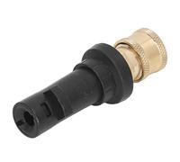 Adaptador para Pistola de Agua, Conector de Latón de 1/4in | Latón, Compatible con KARCHER K2-K7, Alta presión hasta 2000 PSI