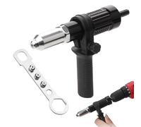 Adaptador para Remaches | Herramienta de Accesorio de Perforación,Kit de Adaptador de Remache para Taller, Reparación, Mantenimiento