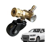 Adaptador para rueda giratoria para limpieza del, casquillo rápido antioxidante de 6 mm | Limpiador giratorio para debajo de la carrocería | Destinado a profesionales técnicos propietarios de
