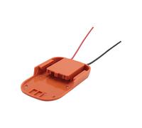 Adaptador para Ruedas EléCtricas para Ridgid AEG 18V Conector de AlimentacióN de Base de BateríA de Iones de Litio Hiper RobóTica Rigid Calibre 12