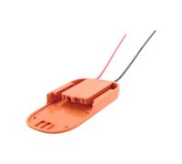 Adaptador para Ruedas EléCtricas para Ridgid AEG 18V Conector de AlimentacióN de Base de BateríA de Iones de Litio Hiper RobóTica Rigid Calibre 12
