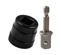 Adaptador para Taladro De Gato De Remolque,Convertidor Robusto para Gato De Coche - Herramienta Resistente Anticorrosión con Ahorro De Esfuerzo para Camping Y Actividades Al Aire Libre