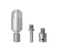 Adaptador para taladro de percusión - Juego de 3 piezas para conversión inalámbrica | Adaptador para taladro eléctrico, para taller de reparación, inspección,