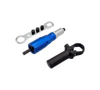 Adaptador para taladro eléctrico, kit de herramientas de remachado, adaptador de conversión de herramienta manual con tuerca de inserción de