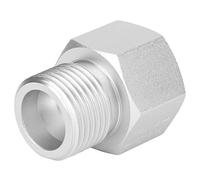 Adaptador para Tanque de CO2 de Aluminio, Convertidor de Rosca TR21-4 a W21.8-14, Conector para Cilindro de Soda y Sifón, con Junta Tórica, para Llenado de CO2