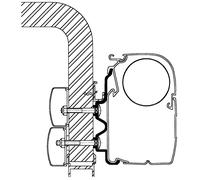 Adaptador para toldo 4,5 m hymer 2016 thule
