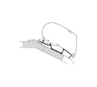 Adaptador para toldo 4,5 m lmc liberty ti/tec thule
