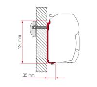 Adaptador para toldo de pared f45 adapter as 450 fiamma
