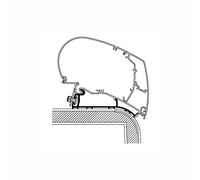 Adaptador para toldo de techo hymer 2013 nova 4 m thule
