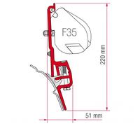 Adaptador para toldo F45 Kit Brandrup VW T4 Fiamma