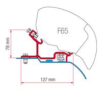 Adaptador para toldos F65 / F80 Kit Fiat Ducato - Citroën Jumper - Peugeot Boxer (modElos desde 2006) Fiamma