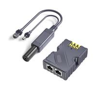 Adaptador pasivo de alimentación a través de Ethernet de 150 W GigE, inyectores de alimentación a través de Ethernet, adaptador Ethernet, cable Ethernet, inyectores de alimentación a través de
