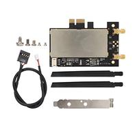 Adaptador PCI-E para módulos inalámbricos 7260HMW y Atheros AR5B225, con Antena Dual 2.4/5G, Placa Dorada, fit for actualización de Red de Escritorio, fácil instalación