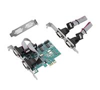 Adaptador PCI-E, PCI-E a RS232 Convertidor de Puerto Serie de 4 Puertos Tarjeta de expansi¨®n del Adaptador Controlador PCI Express