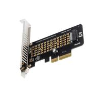 Adaptador PCIE 16X a NVME M Key PCIE a NVME M-Key para mejorar el rendimiento de almacenamiento en escritorios NVME SSDs Adapter