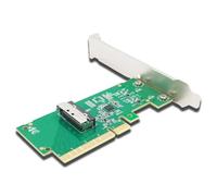 Adaptador PCIe 5.0 a MCIOs 8I de velocidad rápida de 32 GT/s de ancho de banda para NVMe HHDs GPU Expansión NVMe Ssds Adaptadores de expansión