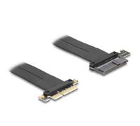 Adaptador PCIe Delock 81507 U.2 Cable 30 cm Negro