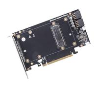 Adaptador PCIe X16 para GPU SXM2 V100, tarjeta de metal para desarrollo de y expansión de GPU de servidor, carcasa de rodamiento de repuesto, cubierta de rodamiento de recortadora de desgaste