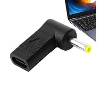 Adaptador Pd Deception - A conector hueco tipo C a | Adaptador para portátil Mouth Square Mouth, 100 W, cabezal de inducción cerebral de carga rápida