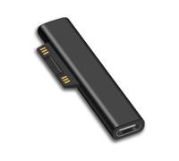 Adaptador PD USB Tipo C a DC para Microsoft Surface, adaptador de carga rápida magnético PD 15V3A45W Solo carga Compatible con Surface Pro3 a Pro7
