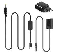 Adaptador PD USB Tipo C EP-5B Kit de acoplador DC, Reemplazo de batería EN-EL15 para Nikon Z6 Z7 1 V1 D800 D810 D750 D7500 D7200 D7100 D7000 D610 D600