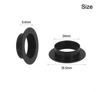 Adaptador Pedalier para bsa para DUB 30mm Nylon Negro Adaptador | Nylon , compatible para bsa, eje 30mm, instalación para fácil, color negro(7# 25-24mm)