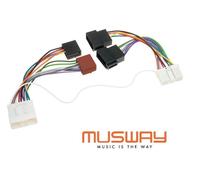 Adaptador Plug & Play MUSWAY MPK21 compatible con Subaru para amplificador MU...