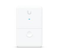 Adaptador PoE Doble 100W, 2 Puertos 2.5G GbE RJ45, Impermeable IPX5, Montaje en Poste/Pared, Blanco