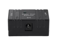 Adaptador PoE Potencia pasiva sobre el inyector Ethernet, Compatible con PoE Pin out estándar, configuración fácil con Cable de Red de 100Mbps, instalación de Pared Simple, Ahorro (Type 1)