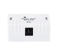 Adaptador PoE Potencia pasiva sobre el inyector Ethernet, Compatible con PoE Pin out estándar, configuración fácil con Cable de Red de 100Mbps, instalación de Pared Simple, Ahorro (Type 2)