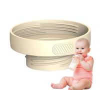 Adaptador portátil para calentar botellas, adaptador de calentador de leche, repuesto para calentador de fórmula, accesorio portátil para calentar botellas de calibre ancho y calibre estándar