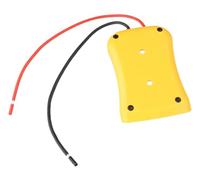 Adaptador Power-Wheels Adaptador de batería de 18 V a herramienta eléctrica for DeWalt Kit de conexión por DIY con fuente de alimentación externa for proyectos de taller(Without fuse)