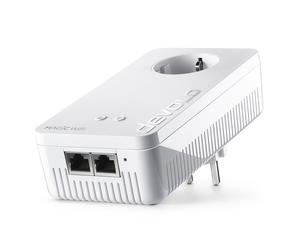 adaptador Powerline devolo Magic 2 WiFi 6 next Powerline hasta 2.400 Mbit/s, WiFi 6 hasta 3.000 Mbit/s, 2x Gigabit LAN