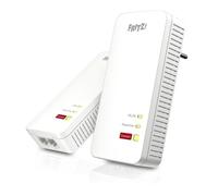 Adaptador Powerline Fritz 1240 AX WLAN Set Wi-Fi 6 1200 Mbps Gigabit Ethernet