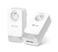 Adaptador Powerline TP-LINK PG2405P Gigabit G.hn 2400 Pack 2 Enchufe Integrado