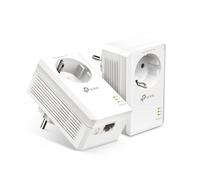 Adaptador Powerline TP-Link TL-PA7019P KIT 1000 Mbps Gigabit Ethernet Enchufe Integrado