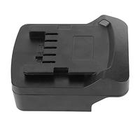 Adaptador Práctico para Batería HITACHI 18V Li-Ion a Metabo 18V Li-Ion, Adaptador Universal ABS Resistente, Instalación Sencilla, Compatible y Seguro, Negro