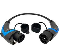 Adaptador Premium Tipo 2 a Tipo 1 | 32 A | 7,4 kW | 0,5 - 0,7 m (Plug Type 0,7 metros)