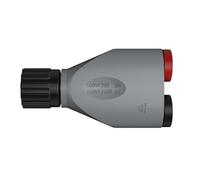 Adaptador profesional de enchufe tipo banana de 4 mm para ingeniería de laboratorio, conectores rápidos a enchufes, convertidor BNC a adaptador hembra de doble enchufe para proyectos de ingeniería de