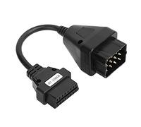 Adaptador Profesional OBD2 Cable de Extensión Automotriz 12Pin a 16Pin - Alta Compatibilidad, Material Resistente, Uso en Diagnóstico Vehicular