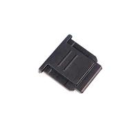 Adaptador protector de zapata negra a prueba de polvo para cámara Sony Alpha A6300