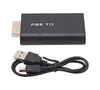 Adaptador PS2 a HDMI, Cable PS2 HDMI, Convertidor de Vídeo Convertidor PS2 a HDMI, para Consola Monitor de Televisión, Convertidor PS2 HDMI