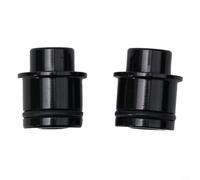 Adaptador QR de 12/15 mm a 9 mm para bicicleta , eje pasante delantero de liberación rápida a 9 mm adaptador de eje pasante para bicicleta de montaña de liberación rápida (2 piezas de 12 a 9 mm)