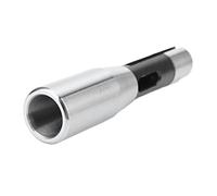Adaptador R8 a MT3 Zócalo cónico Morse de acero de aleación endurecido mecanizado con precisión para fresadoras Herramientas Accesorio de grado industrial de 153 mm de longitud