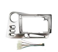 Adaptador Radio Marco Coche 9 Pulgadas Kit Panel Instalación Tablero De Radio para Toyota para Matrix 2 E140 2003 2004 2005 2006 2007 2008 POMPOMPUR(03-08 Frame Cable)