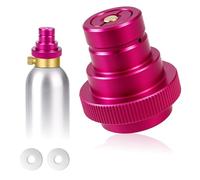 Adaptador rápido de CO2, adaptador rápido para CO2 Soda, compatible con Duo/Terra/Art/E-Duo/Crystal 3.0/Gaia, adaptador rápido para cilindros de CO2 de 60 L con rosca trapezoidal TR21-4 y gasket