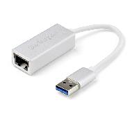 StarTech.com Adaptador de Red Ethernet Gigabit Externo USB 3.0 - Plateado ( USB31000SA )